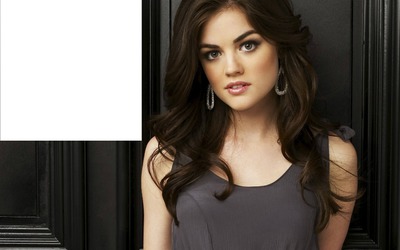 Lucy Hale Photo frame effect