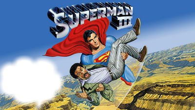SUPERMAN III Photo frame effect