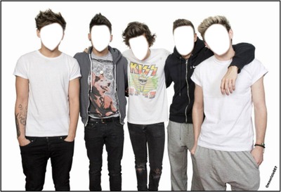 One Direction Fotomontaż