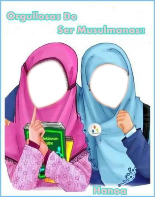 Orgullosas de ser musulmanas Fotomontáž