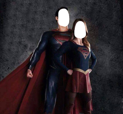 Super couple Photomontage