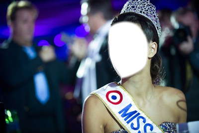 Miss France ♥ Photo frame effect