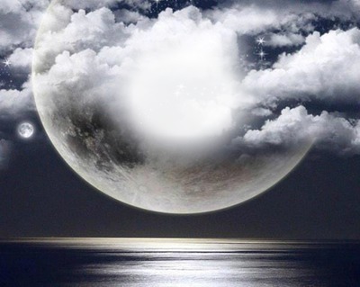 photo lune bouchiba djelfa algerie Fotomontasje