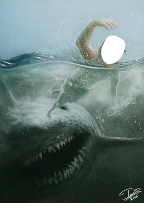 requin Fotomontage