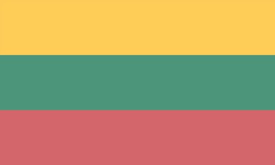 Lithuania flag Valokuvamontaasi