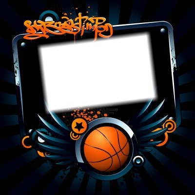 basketball Fotomontáž
