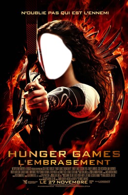 affiche hunger games Montage photo