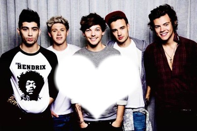 amamos a one direction Photo frame effect