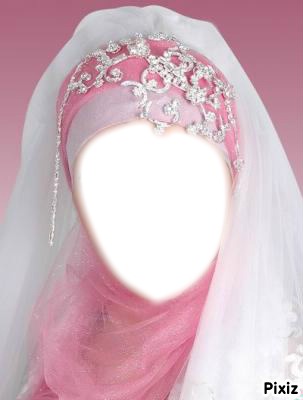 Girl in Pink Fotomontáž