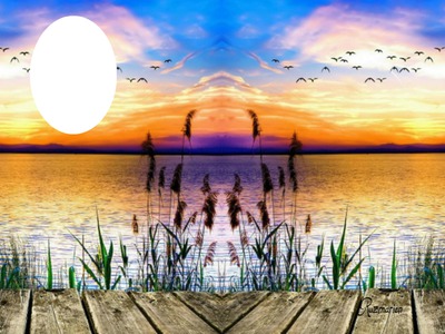 paisajes Photo frame effect