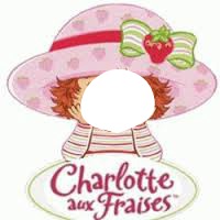 charlotte aux fraises Photomontage
