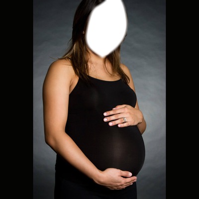femme enceinte Фотомонтажа