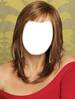 coupe de cheveux femme Fotomontaggio