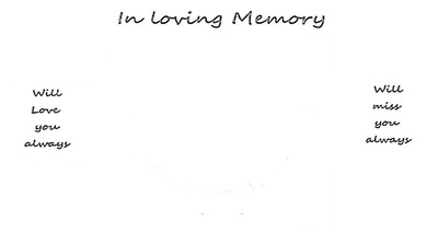 in loving memory of Fotoğraf editörü