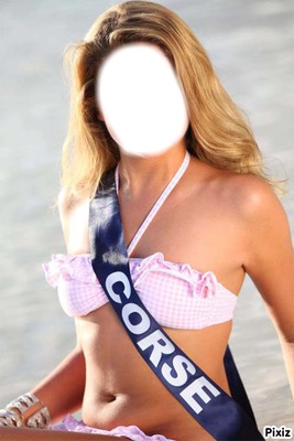 Miss Corse Fotomontage