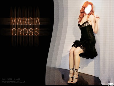 Marcia Cross Fotomontāža