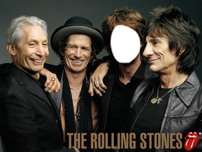 Rolling Stones Fotomontage