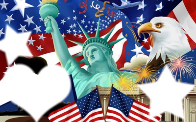 USA Fotomontáž