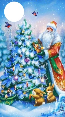 joyeux Noël Valokuvamontaasi