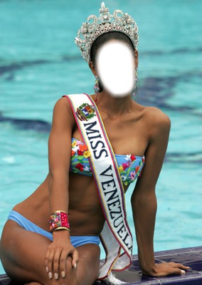 Miss Venezuela フォトモンタージュ