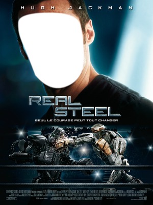 film real steel Fotomontáž