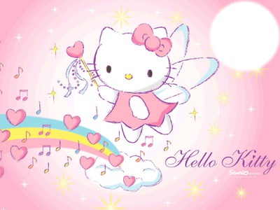 Hello Kitty Fotomontagem