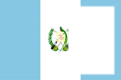 Guatemala flag Montaje fotografico
