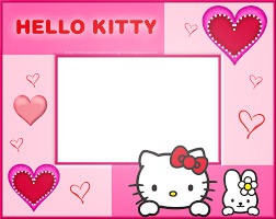 Fotomontaje de Hello Kitty フォトモンタージュ