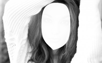 Girl face Photo frame effect