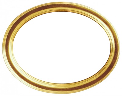 cadre oval Fotomontaža