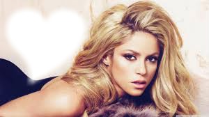 Shakira 1 photoCoeur Fotomontasje