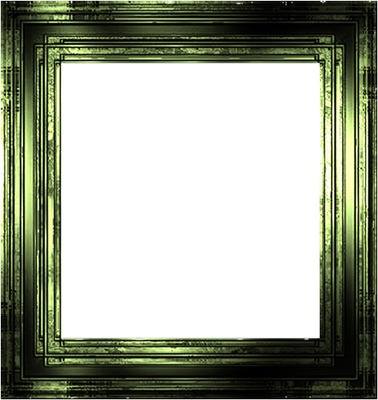 cadre vert Fotomontáž