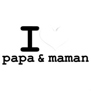 I love papa et maman Photomontage