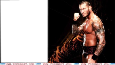 Randy Orton Photo frame effect