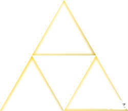 Triforce Photo frame effect