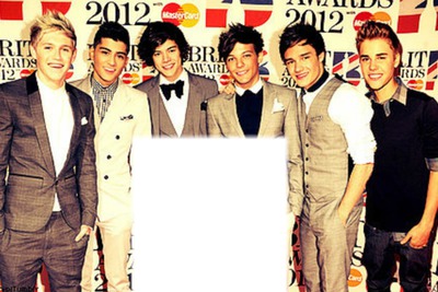 1D and Justin Bieber Montage photo