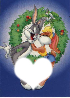 Lola Bunny end Bugs Bunny Love Montaje fotografico