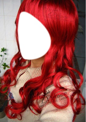 Hair red Fotómontázs
