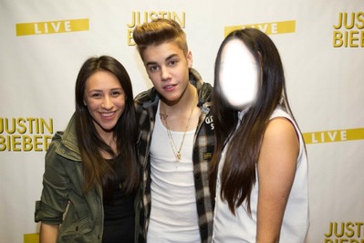 Meet And Great Justin Bieber Fotomontasje