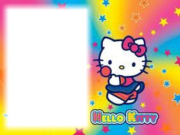 CADRE KITTY CAT Photo frame effect