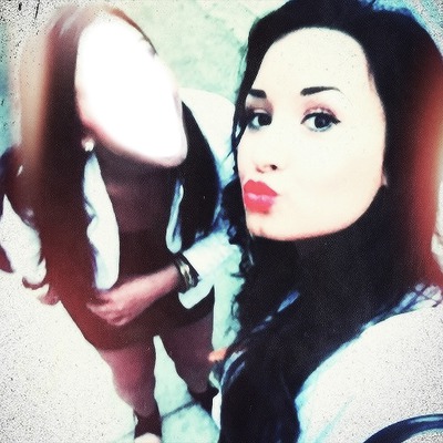 Demi Lovato and me Fotomontagem