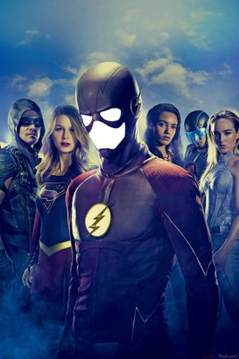 Flash Justice League Séries Fotomontage
