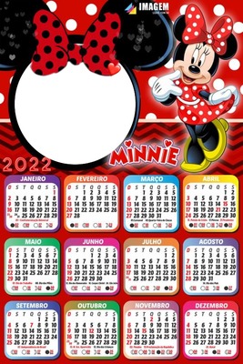 Calendario 2022,  Minnie, 1 foto