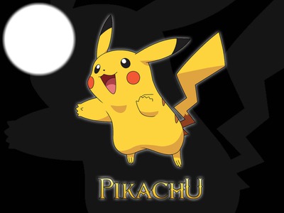 Pikachu * Fotomontage