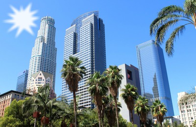 Los Angeles Фотомонтаж