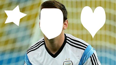 Messi Star Fotomontage