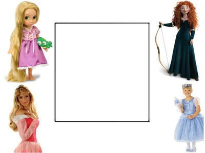 Disney Princesses Fotomontasje