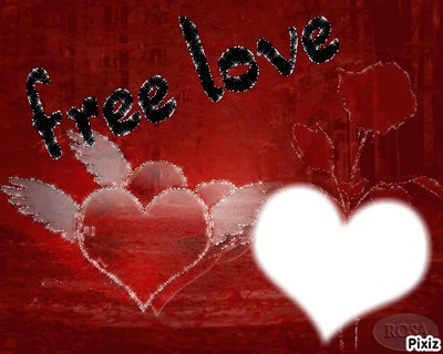 free love Fotomontasje
