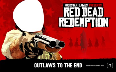 Red Dead Redemption Photo frame effect