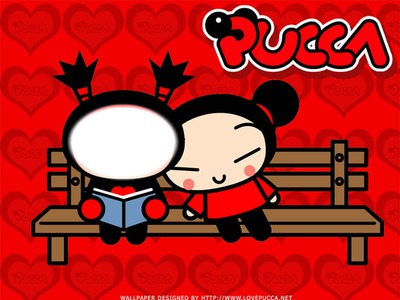 pucca Photo frame effect